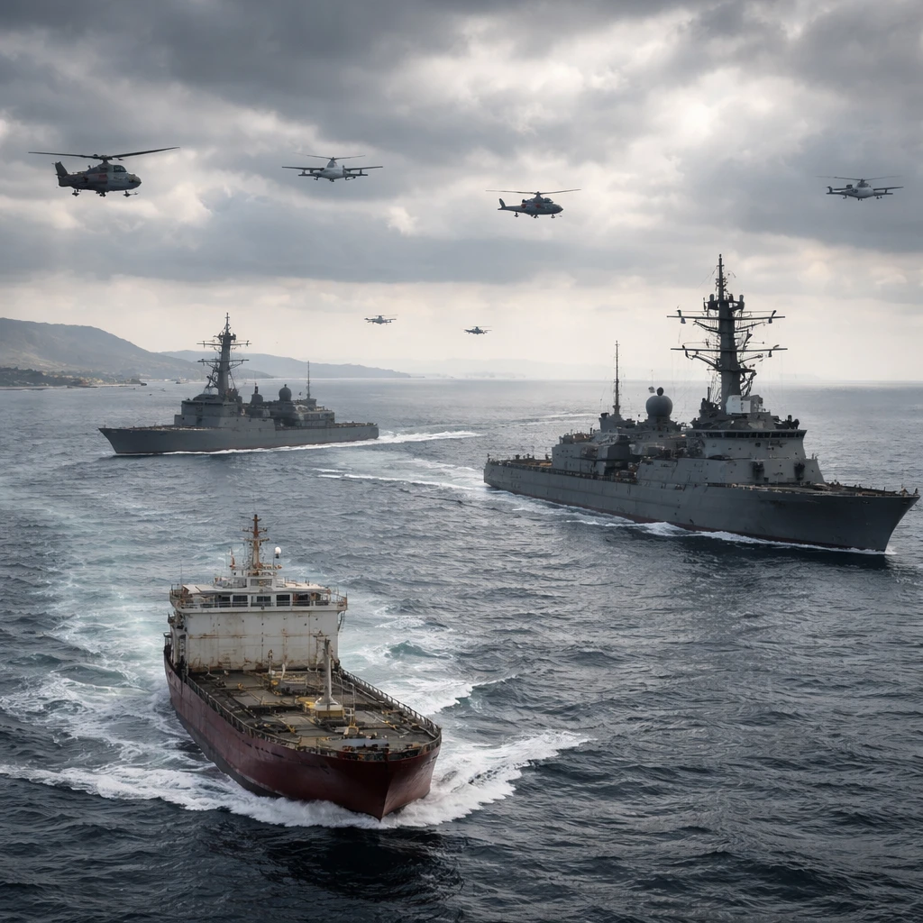 U.S. Central Command Deploys Over 10,000 Personnel to Enforce Naval Blockade on Iranian Ports