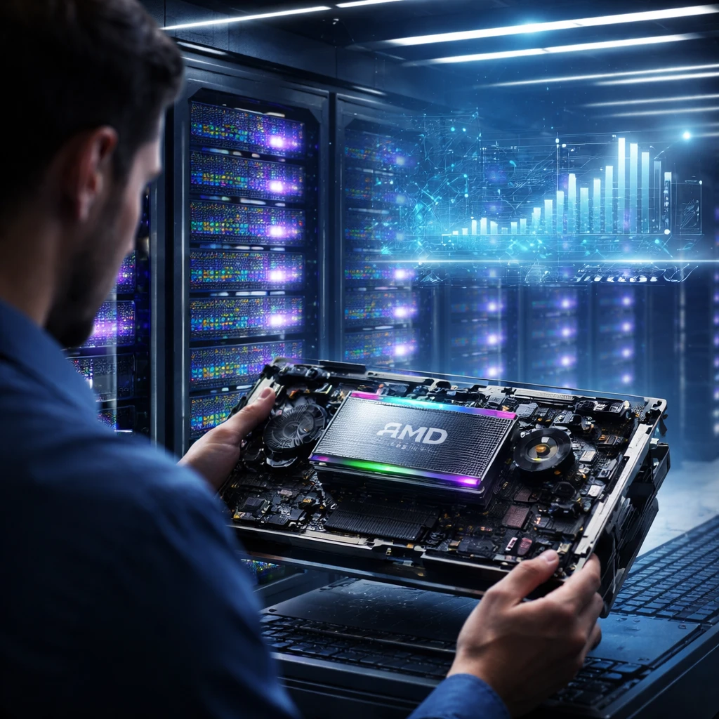 AMD Pullback After Blockbuster AI Deal Forms a High-Reward Entry