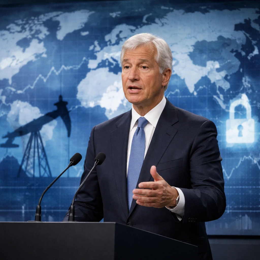 Dimon Warns Markets May Be Getting Ahead of Themselves Amid Global Frictions