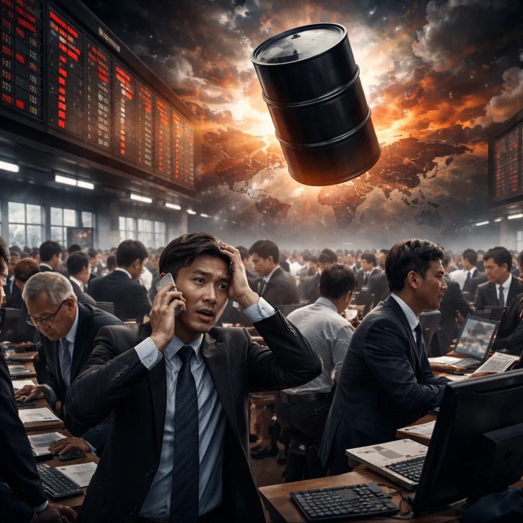 Asian Equities Slide as Oil Soars Above $100 Amid Deepening Middle East Conflict