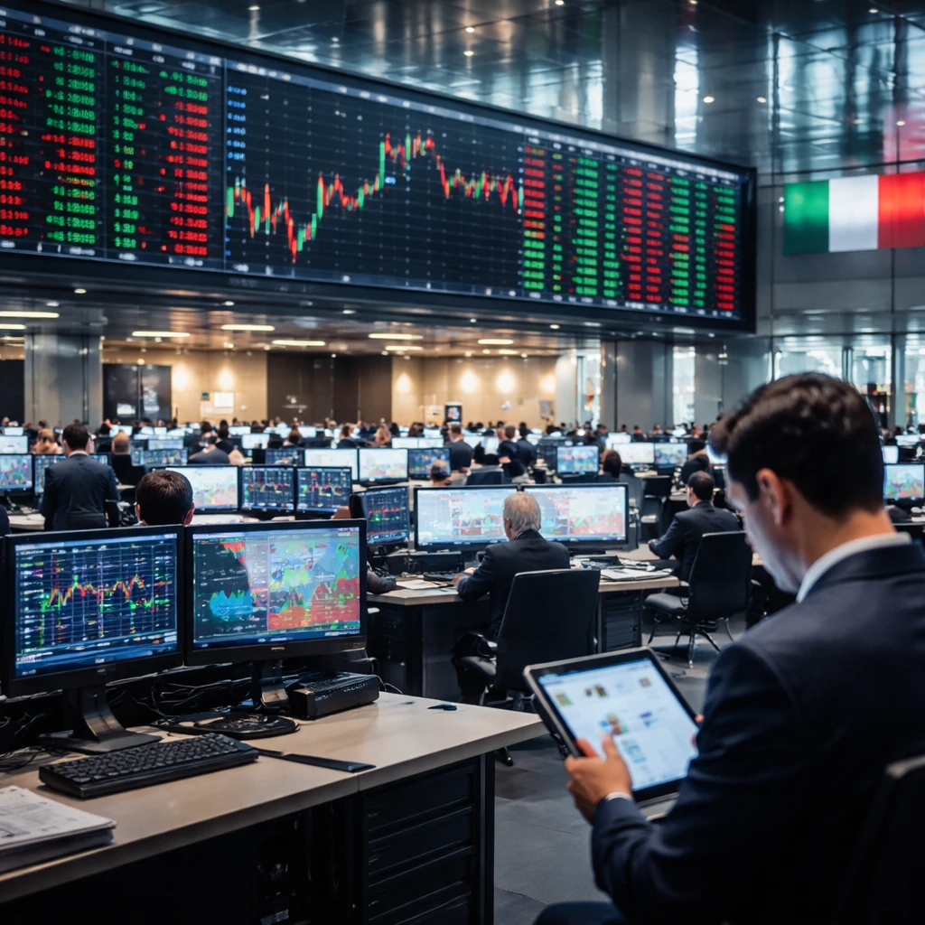 Milan market slips as technology, industrials and telecoms drag index lower