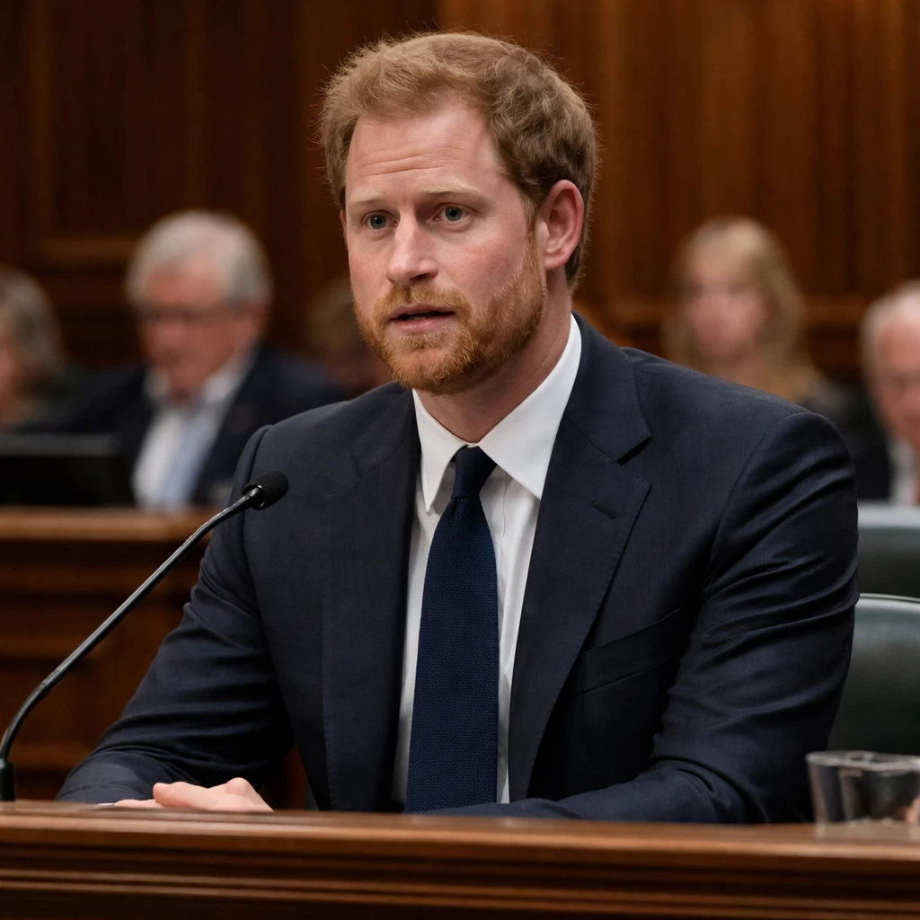 Prince Harry Testifies in London Court Over Privacy Claims Against Daily Mail Publisher