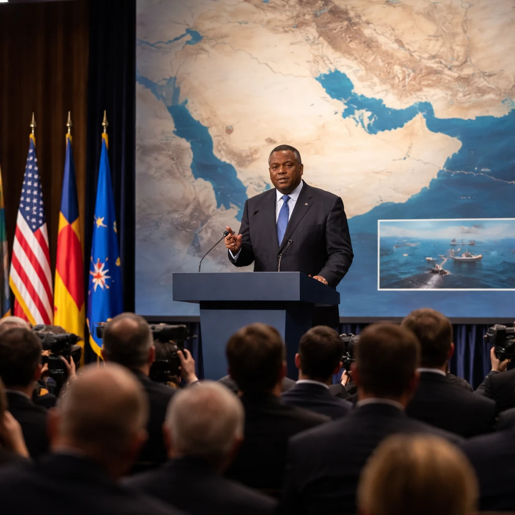 Lloyd Austin Says U.S. Navy Could Reopen Strait of Hormuz but Sustained Access Would Require Allies