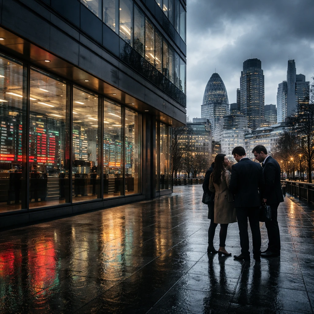 U.K. equities end lower as mining, metals and banking names drag index down