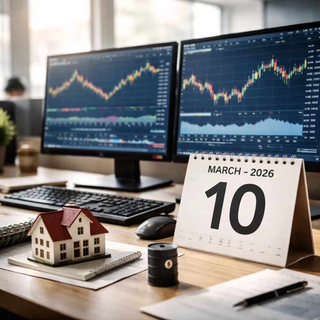 Existing Home Sales Headline a Packed Economic Calendar on March 10, 2026