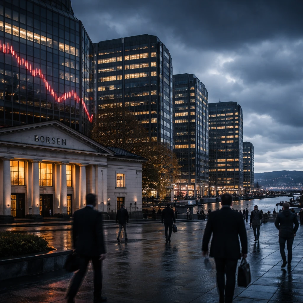 Oslo benchmark falls as media, transport and financials drag markets lower