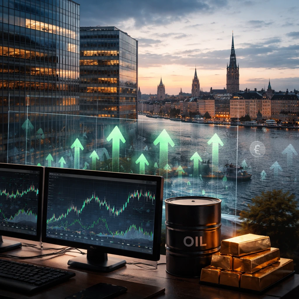 Stock gains in Stockholm close with modest advance as ABB hits record high