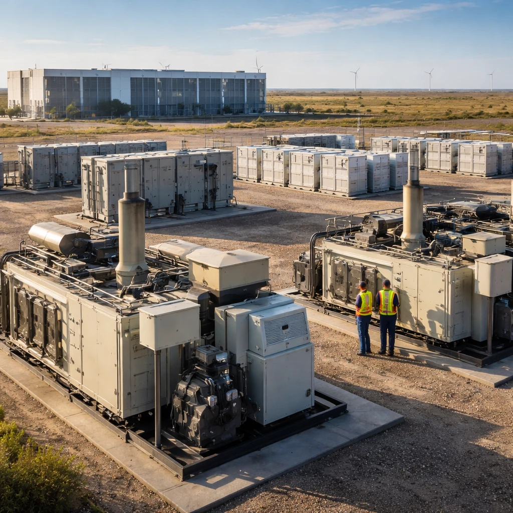 Cummins Shares Rise after Supply Deal for West Texas AI Data Center Microgrid