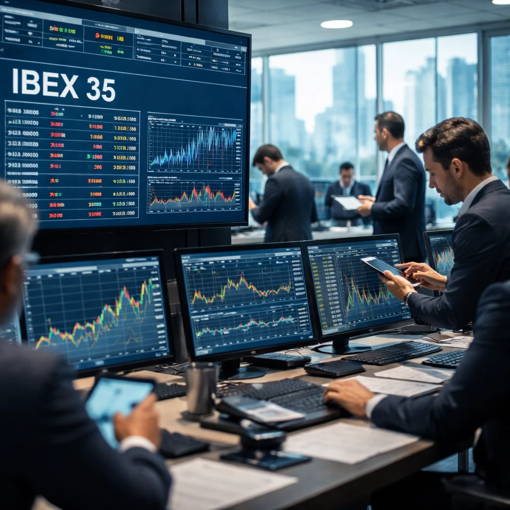 Madrid equities slip as financials, construction and consumer services weigh on IBEX 35