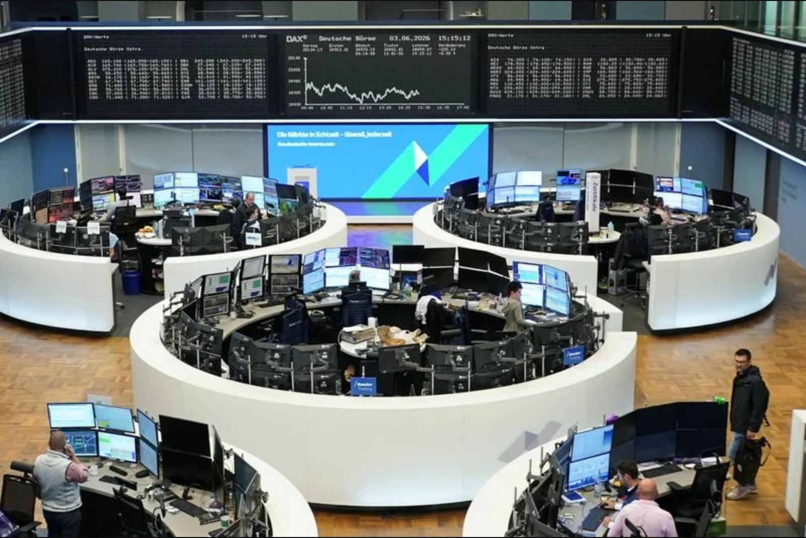European stocks hold steady as Middle East ceasefire talks and corporate moves shape trade