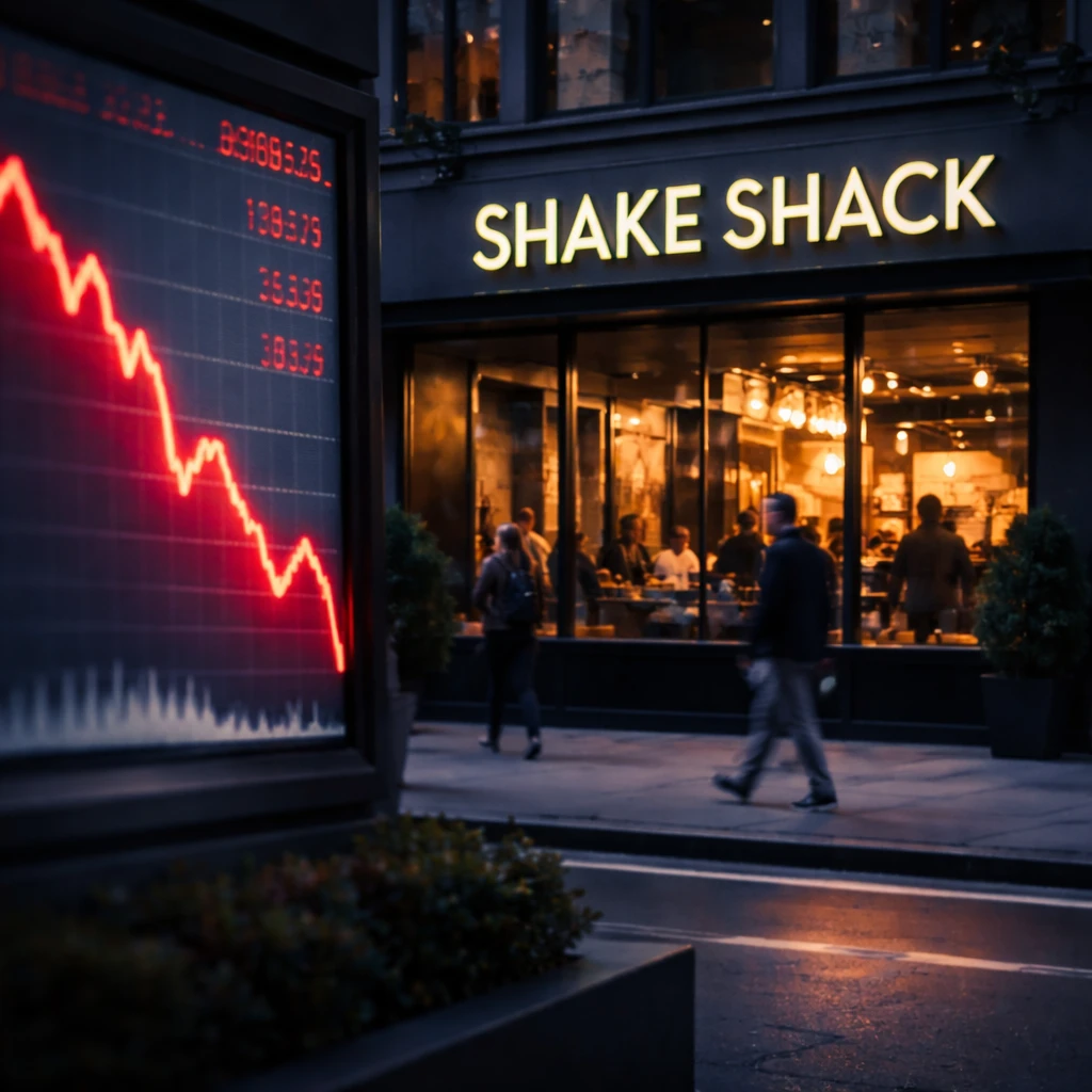 Shake Shack Stocks Tumble After Quarterly Loss and Revenue Shortfall