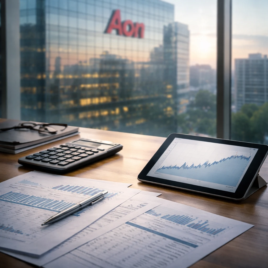 Wells Fargo Trims Aon Price Target to $443 After Company Issues 2026 Guidance