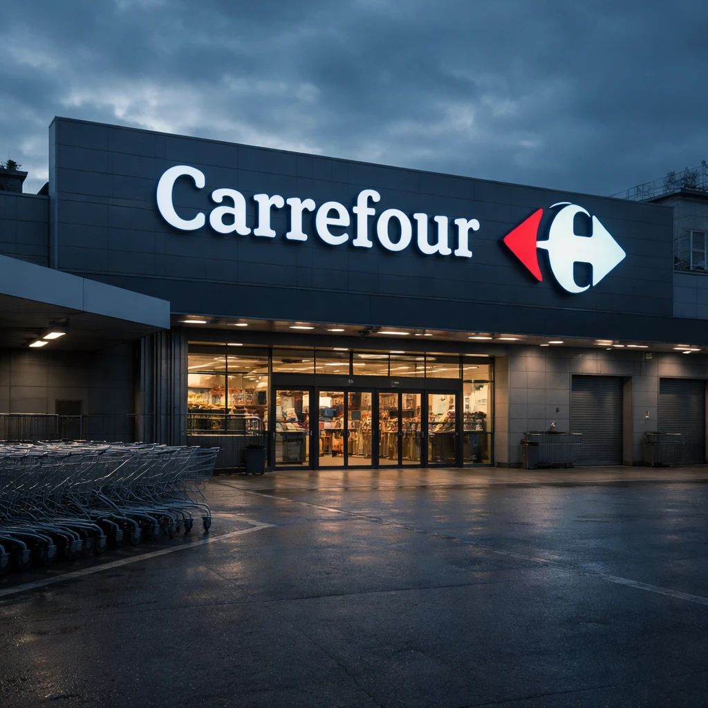JPMorgan Flags Carrefour Ahead of H1 Results; Stock Drops After Price-Target Cut