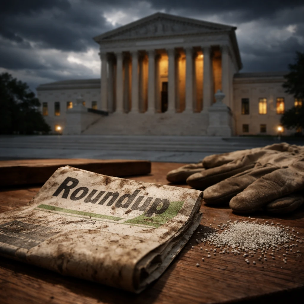 Bayer Shares Slip After U.S. Supreme Court Hears Roundup Liability Case