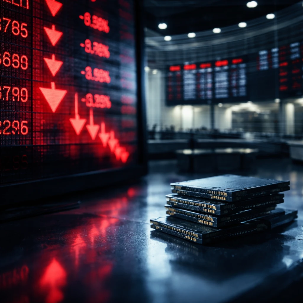Kioxia Stock Collapses After AI Financing Reports and Regional Market Rout