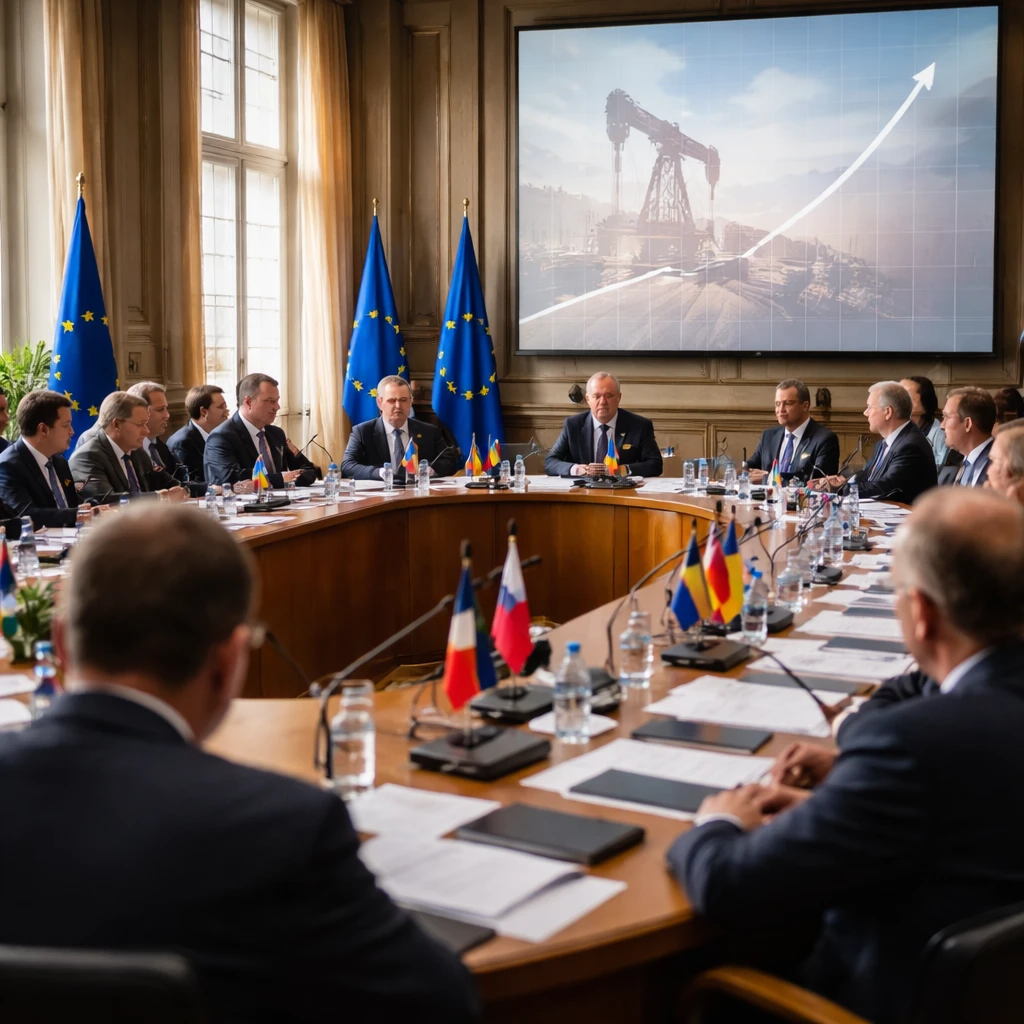 EU Faces Stagflationary Pressures from Energy Shock, Ministers Urge Fiscal Caution