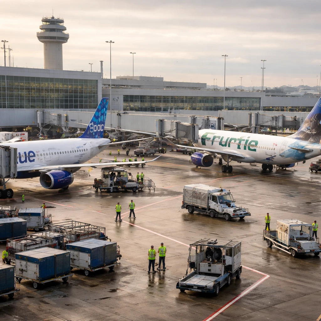 JetBlue and Frontier Stocks Rise After Spirit Airlines Halts Operations
