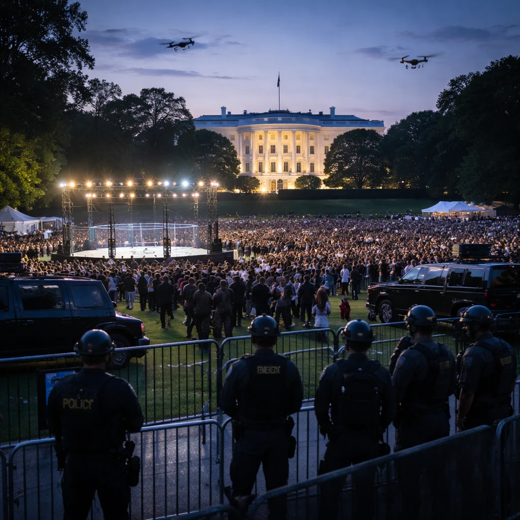 FBI Says Multi-State Operation Prevented Attack on UFC America 250 at White House