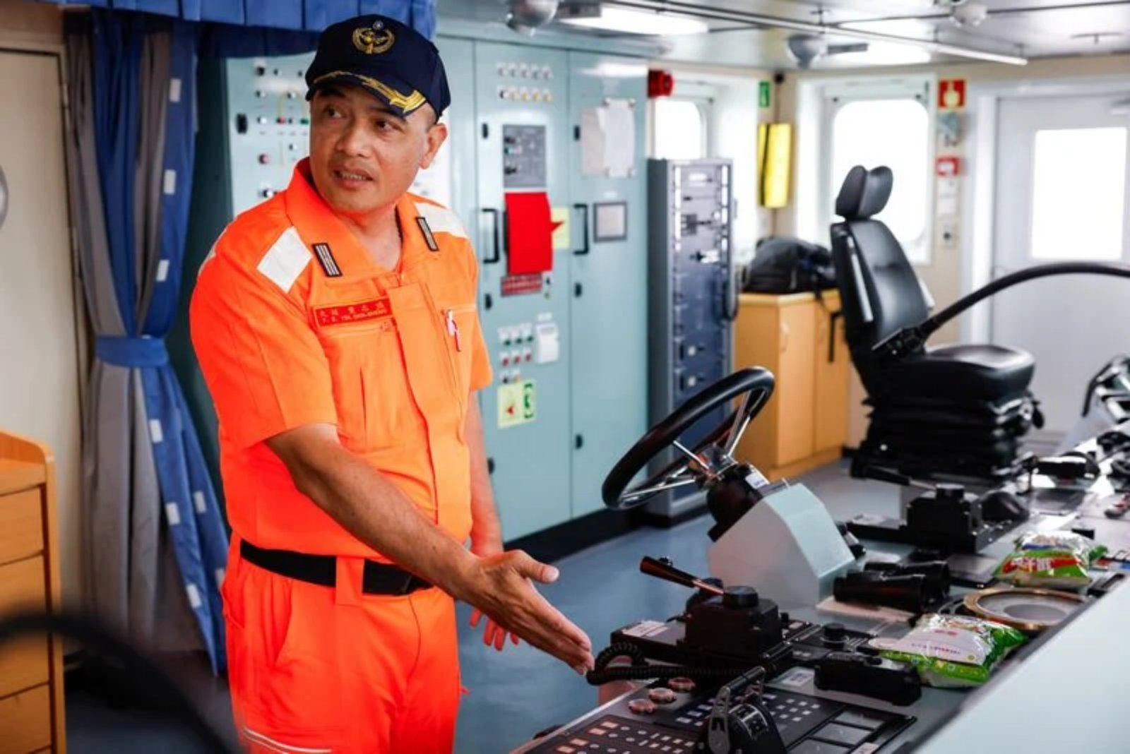 A Coast Guard Officer Balances Maritime Duty and Temple Rites as Tensions Rise in the Taiwan Strait