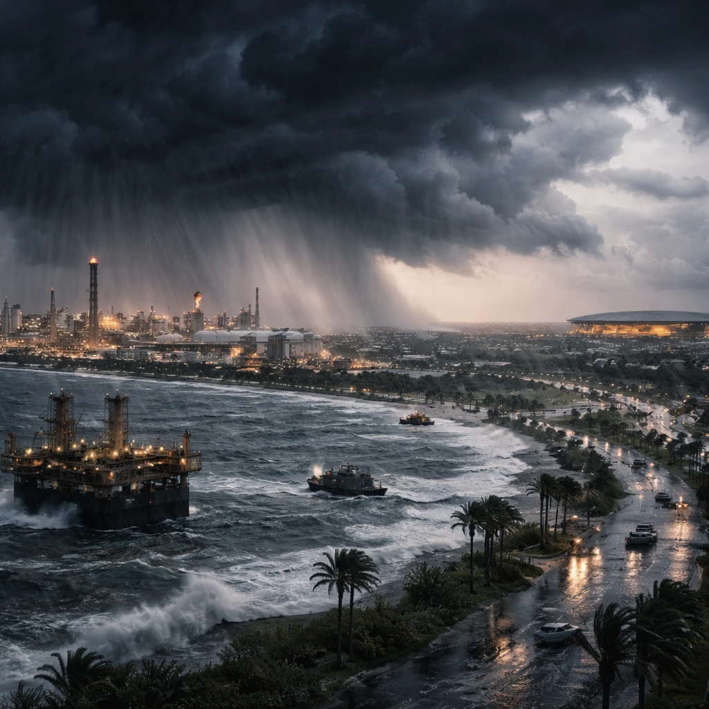 Tropical Disturbance Near Texas Coast Threatens Heavy Rain, Flooding and Energy Disruptions