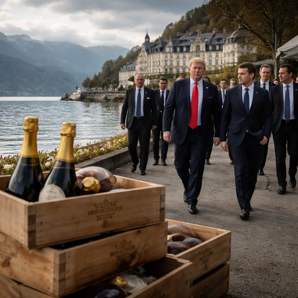 Trump Threatens 100% Tariffs on French Wine Unless Paris Drops 3% Tech Levy