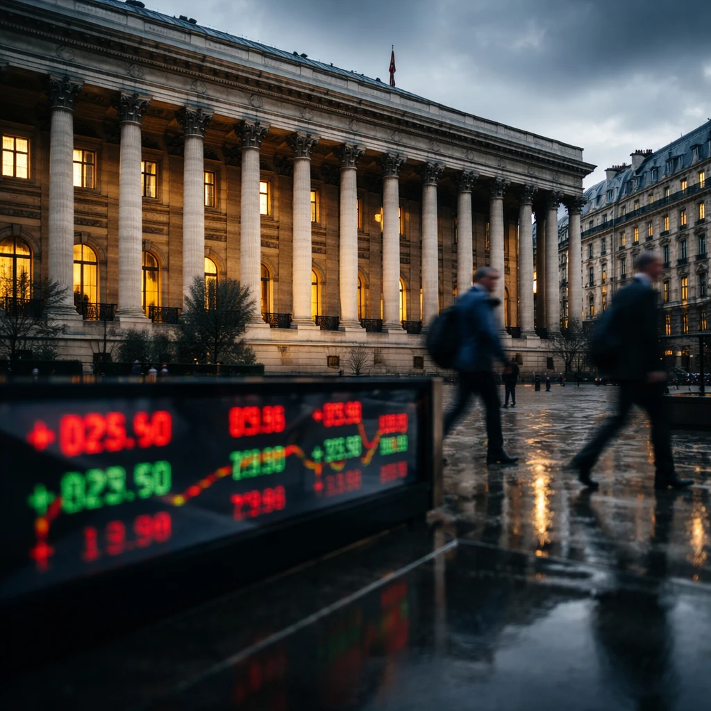 Paris equities skid as CAC 40 posts sharp drop to three-month low