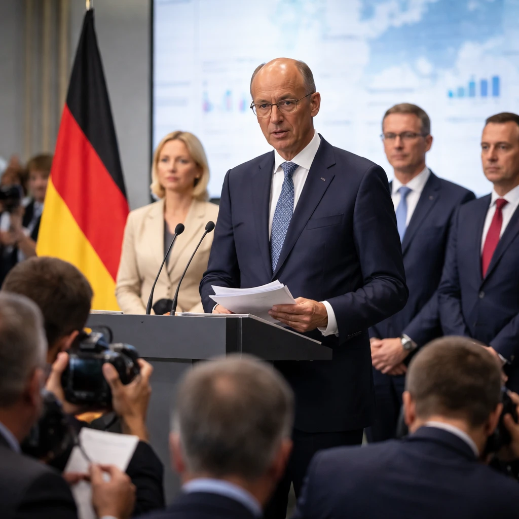 Merz Unveils 34-Point Plan Targeting Growth Through Tax, Pension and Labor Overhaul