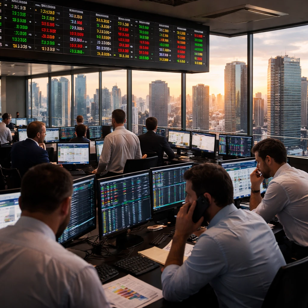 Bovespa Ends Lower as Consumption, Materials and Financials Weigh on Market