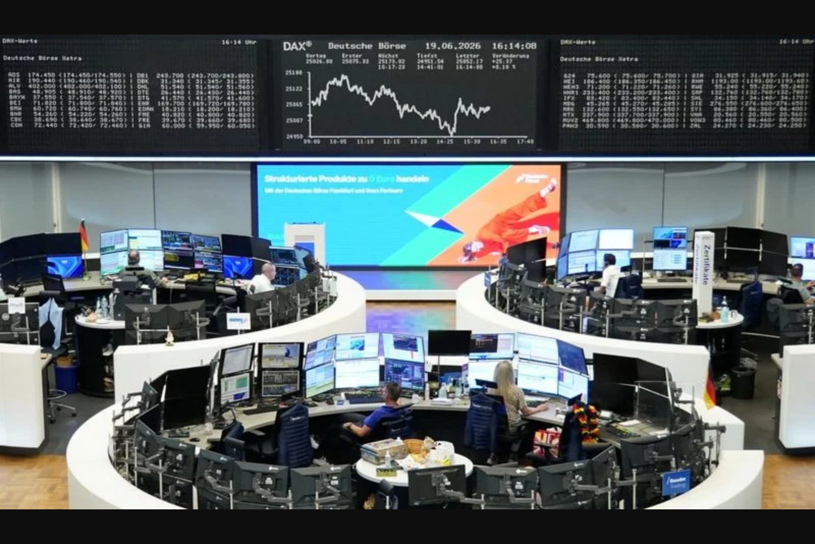 European stocks steady as tech rebound offsets caution over Middle East ceasefire
