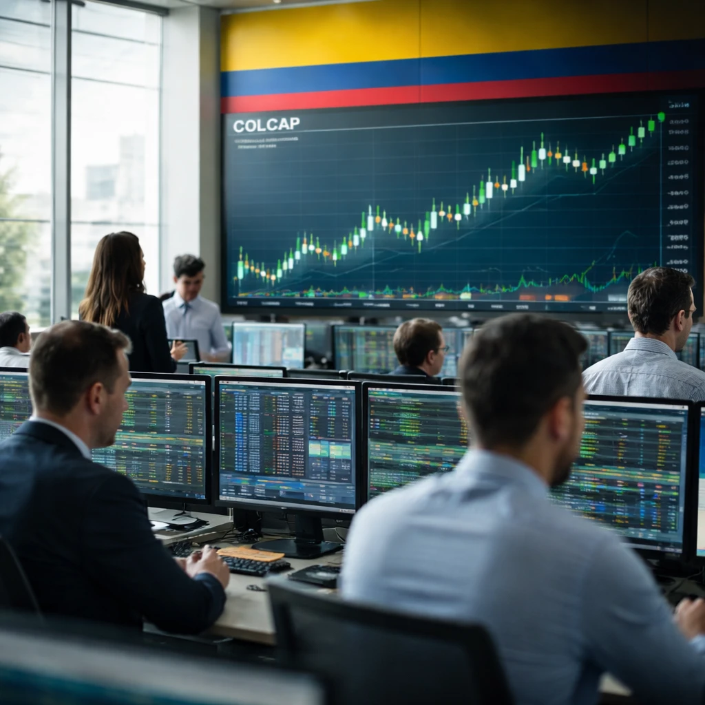 Colombian equities finish higher as COLCAP reaches one-month peak