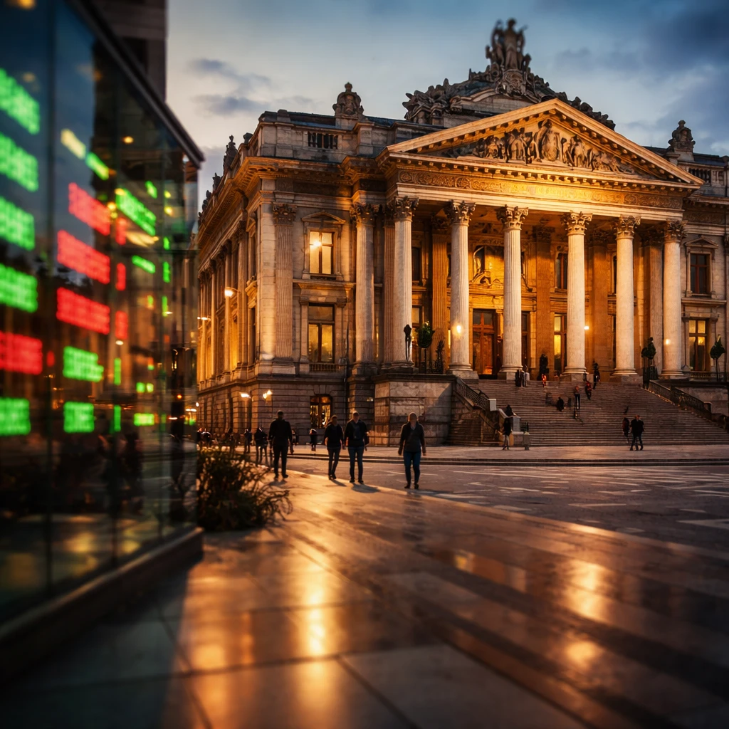 Brussels Market Closes Higher as BEL 20 Advances 0.86%