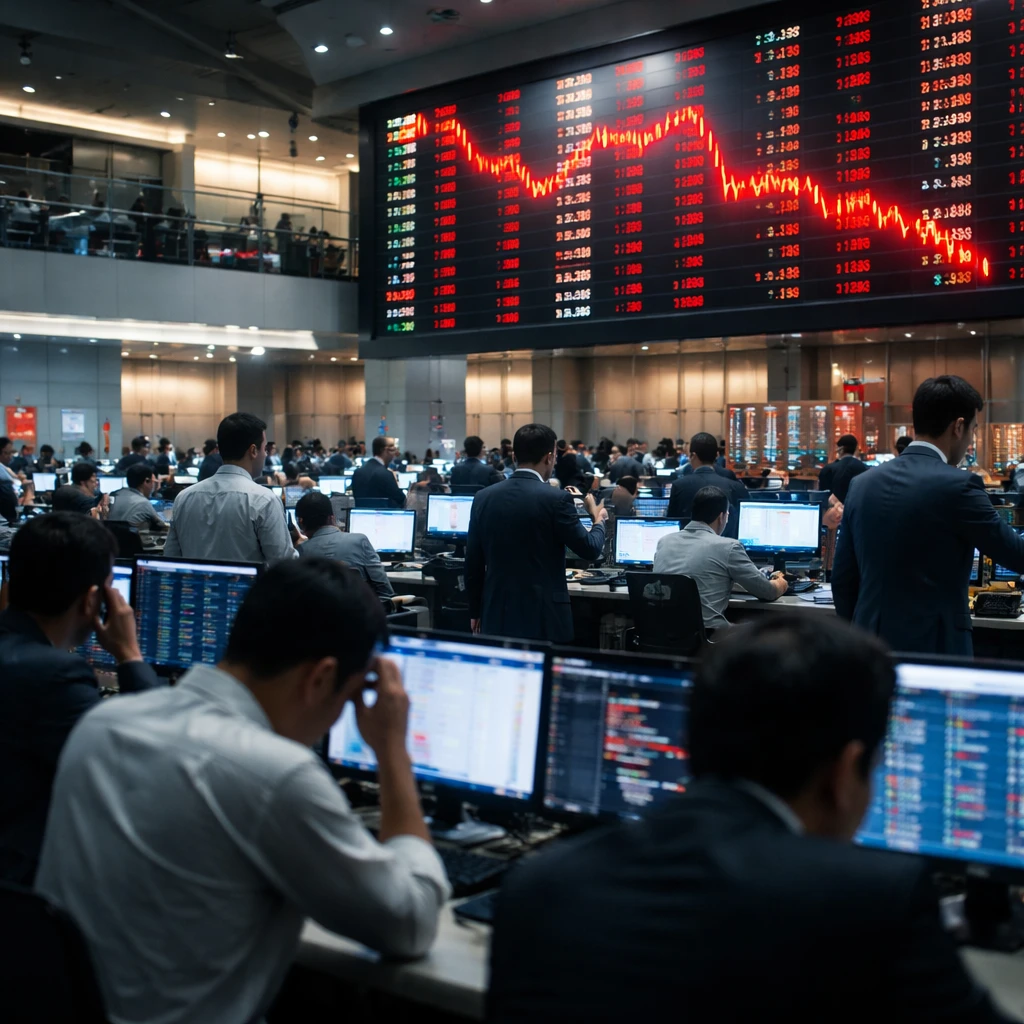 Jakarta Shares Slip as Infrastructure, Financials and Agriculture Lead Losses