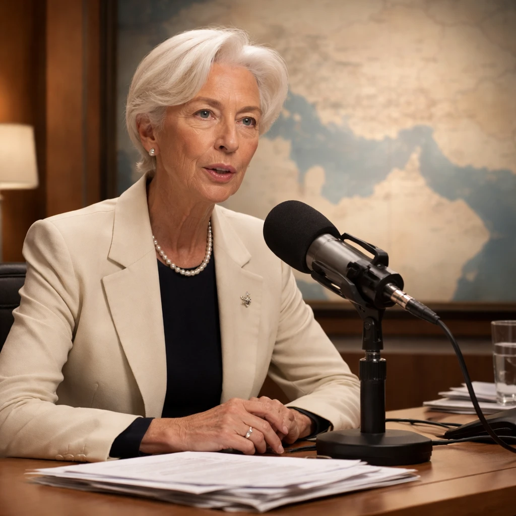 Lagarde Praises Iran Ceasefire, Notes Potential Reopening of Strait of Hormuz