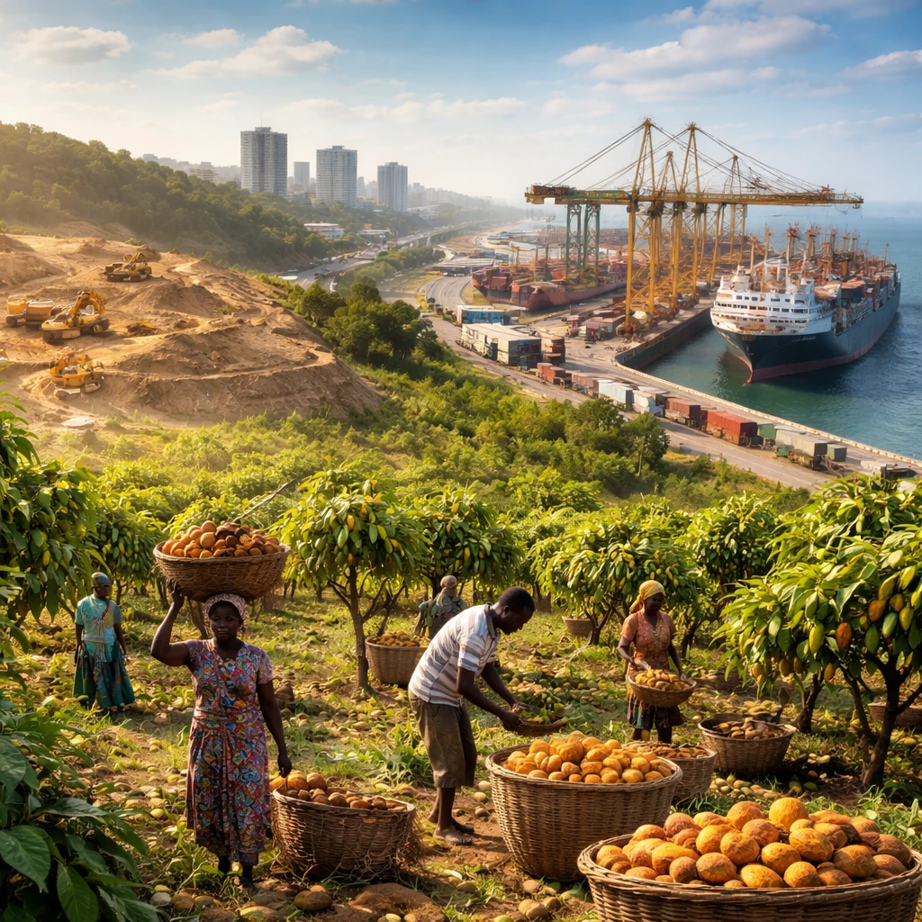 Ghana’s economy grows 6.4% in Q1 2026 as services and industry drive expansion