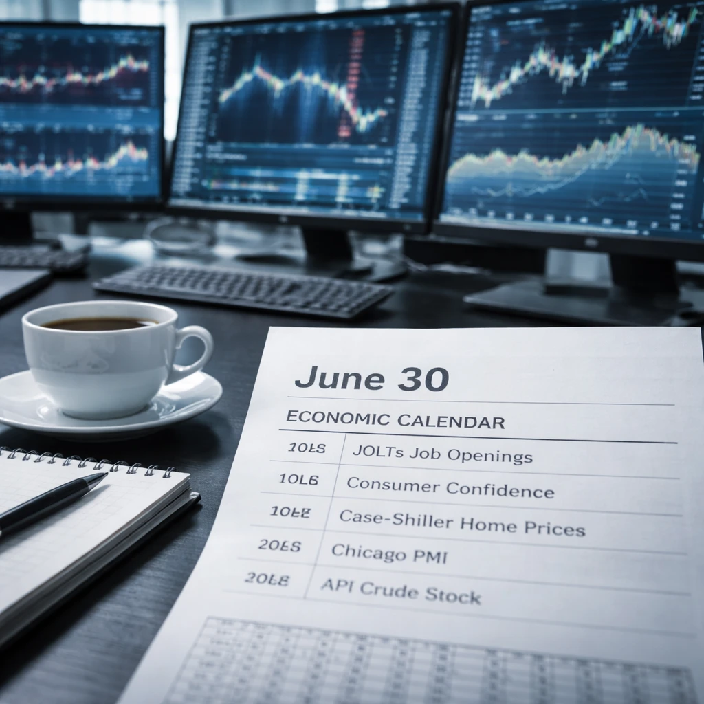JOLTs, Consumer Confidence Headline a Packed June 30 Economic Calendar