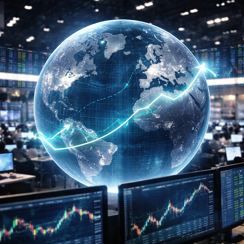 Global Top 100 Market Value Reaches Record $51.8 Trillion as US Leads Rally