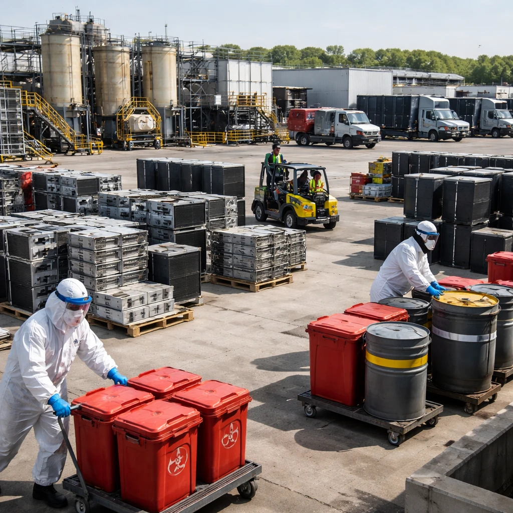 Specialized Waste Firms Benefit from Healthcare and AI-driven Hardware Turnover