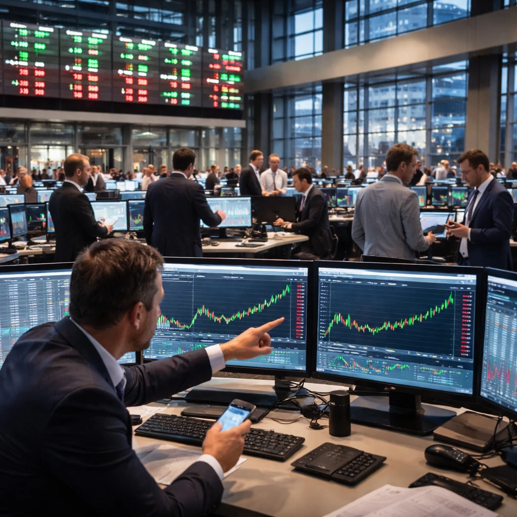 Frankfurt closes higher as tech and industrial gains lift major German indices