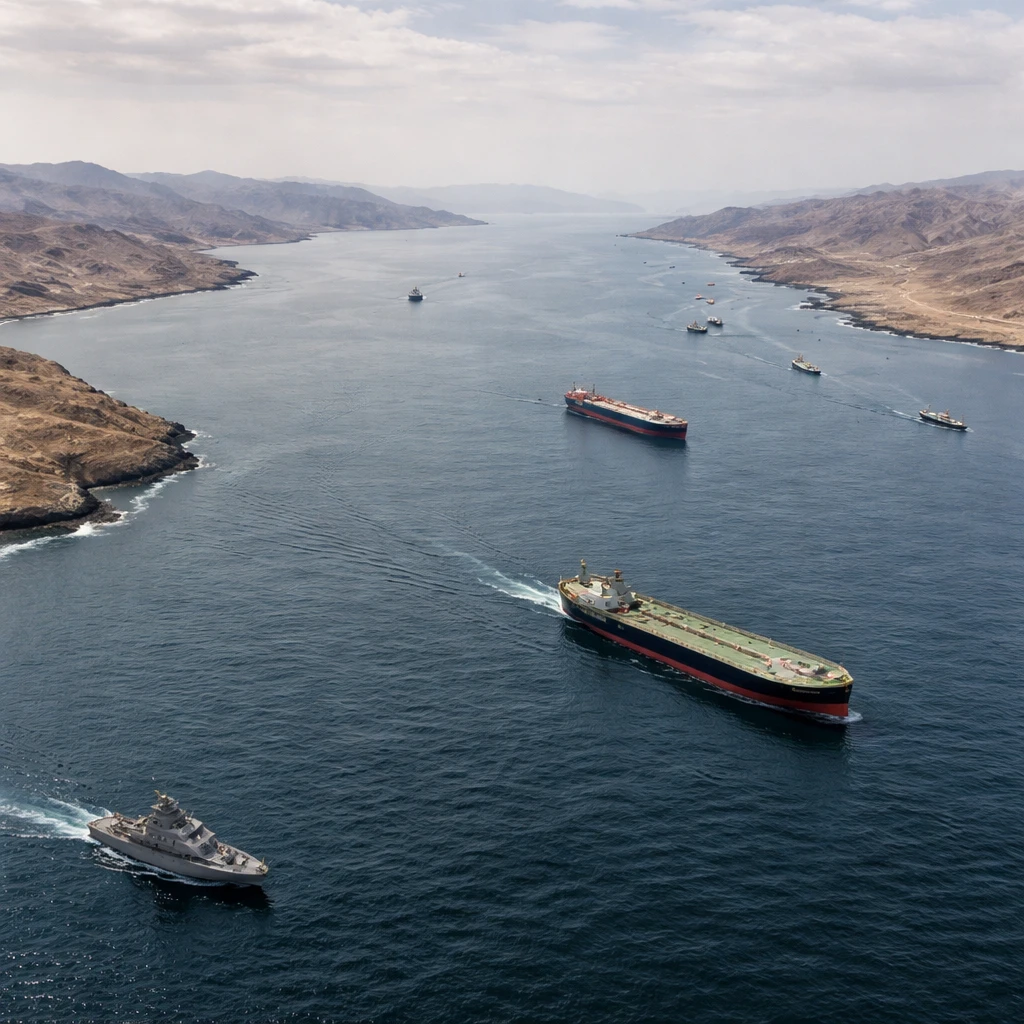Ship Transits Through Strait of Hormuz Plunge as Hostilities Intensify
