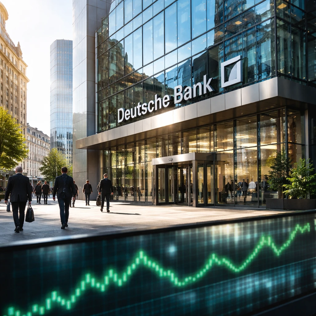 Deutsche Bank Shares Climb After Morgan Stanley Upgrade and Postbank Labor Deal