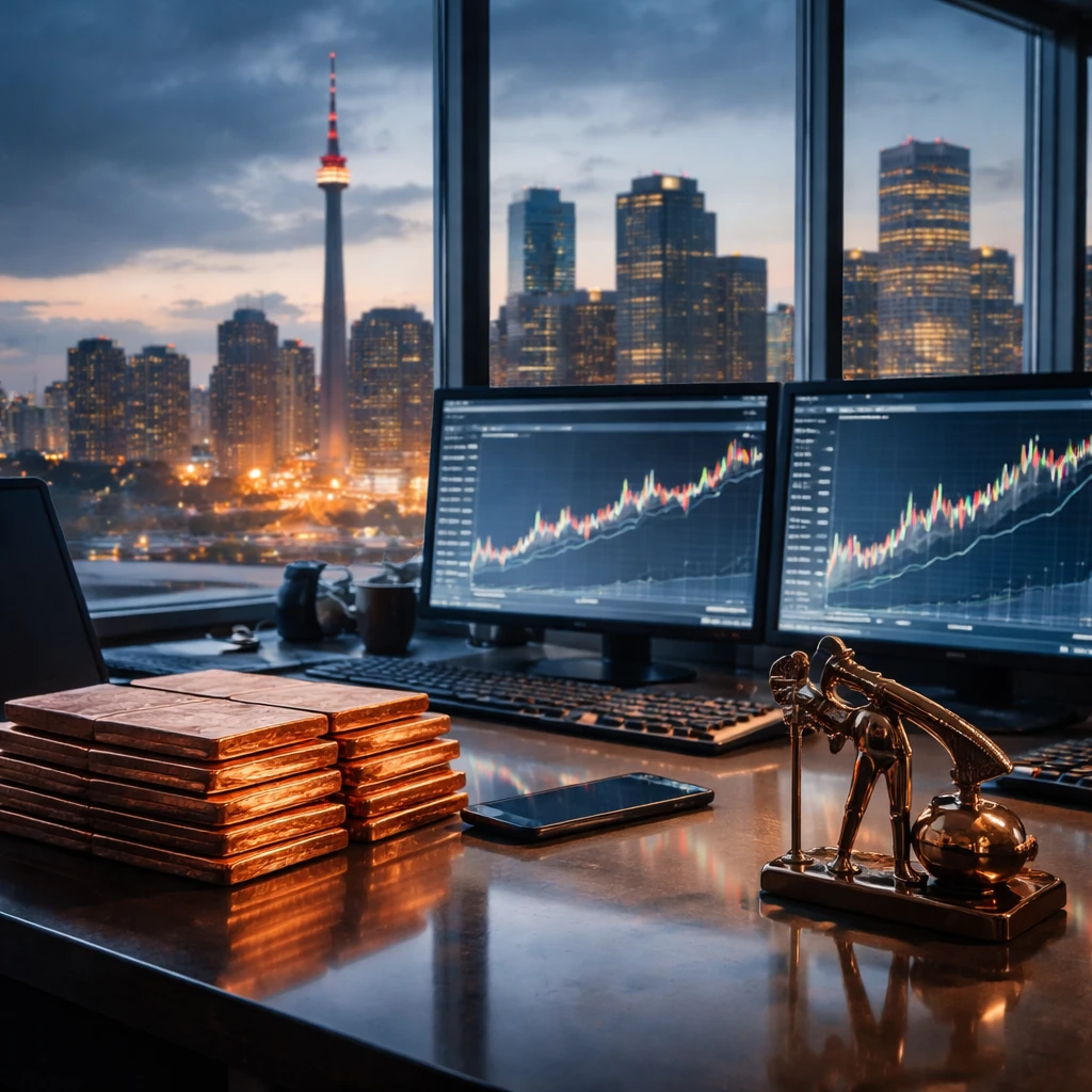 TSX Futures Slip as Markets Await Bank of Canada Decision Amid Commodity Strength and Geopolitical Strain