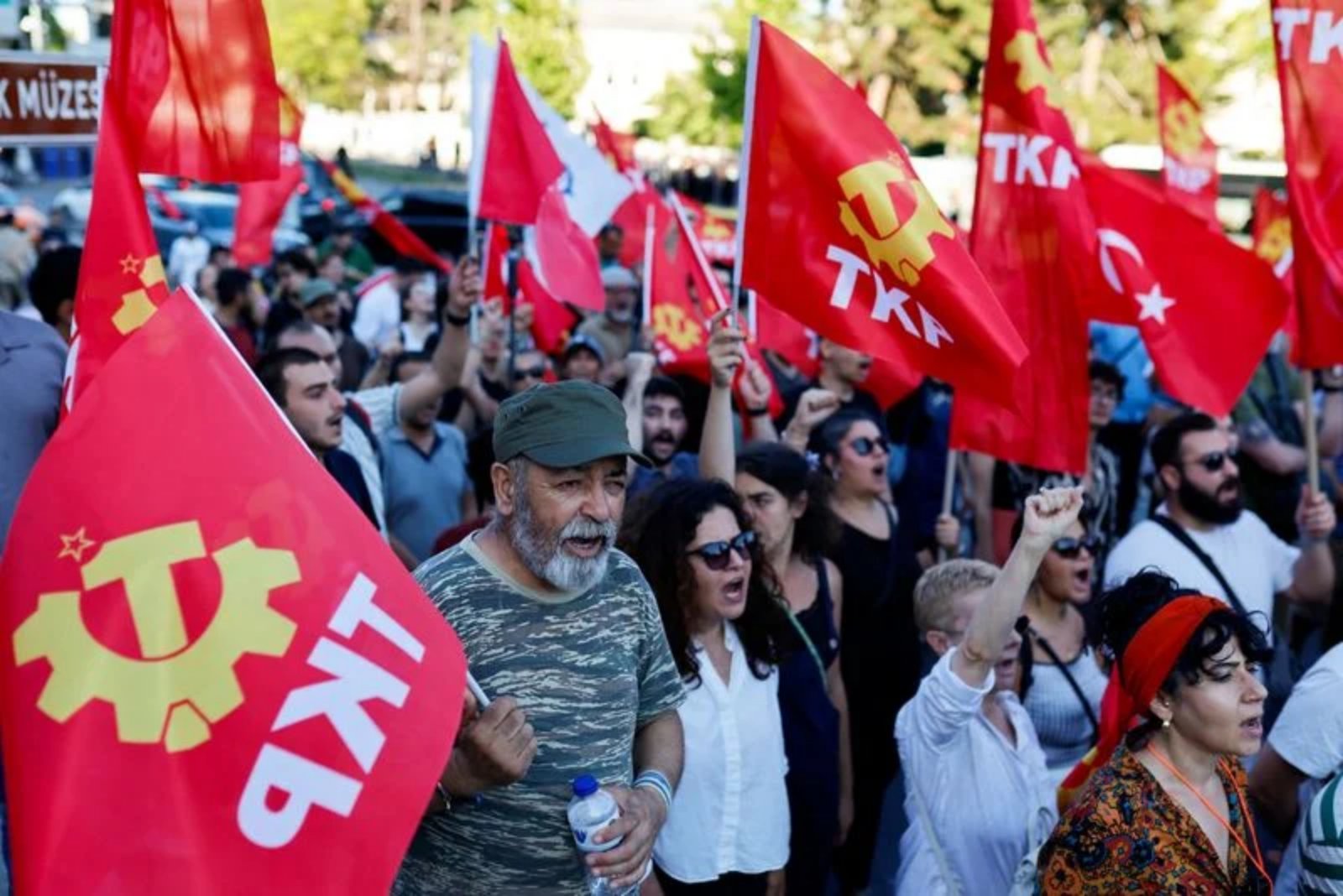 Turkish security detains more than 100 at anti-NATO rallies ahead of Ankara summit
