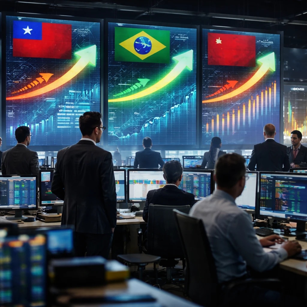 Passive Flows Return to Emerging Markets in April; Taiwan and Brazil Top the List, Morgan Stanley Says