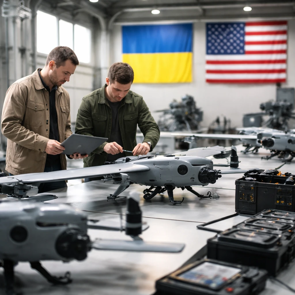 Ukraine to Send Drones to U.S. for Pentagon's Drone Dominance Program