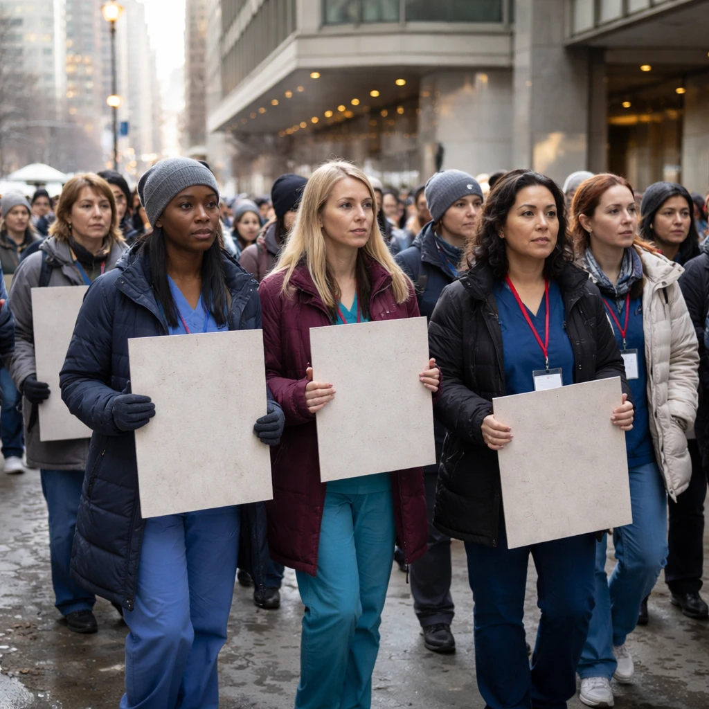 Tentative Agreement Reached to End Six-Week Nurses Strike in New York City