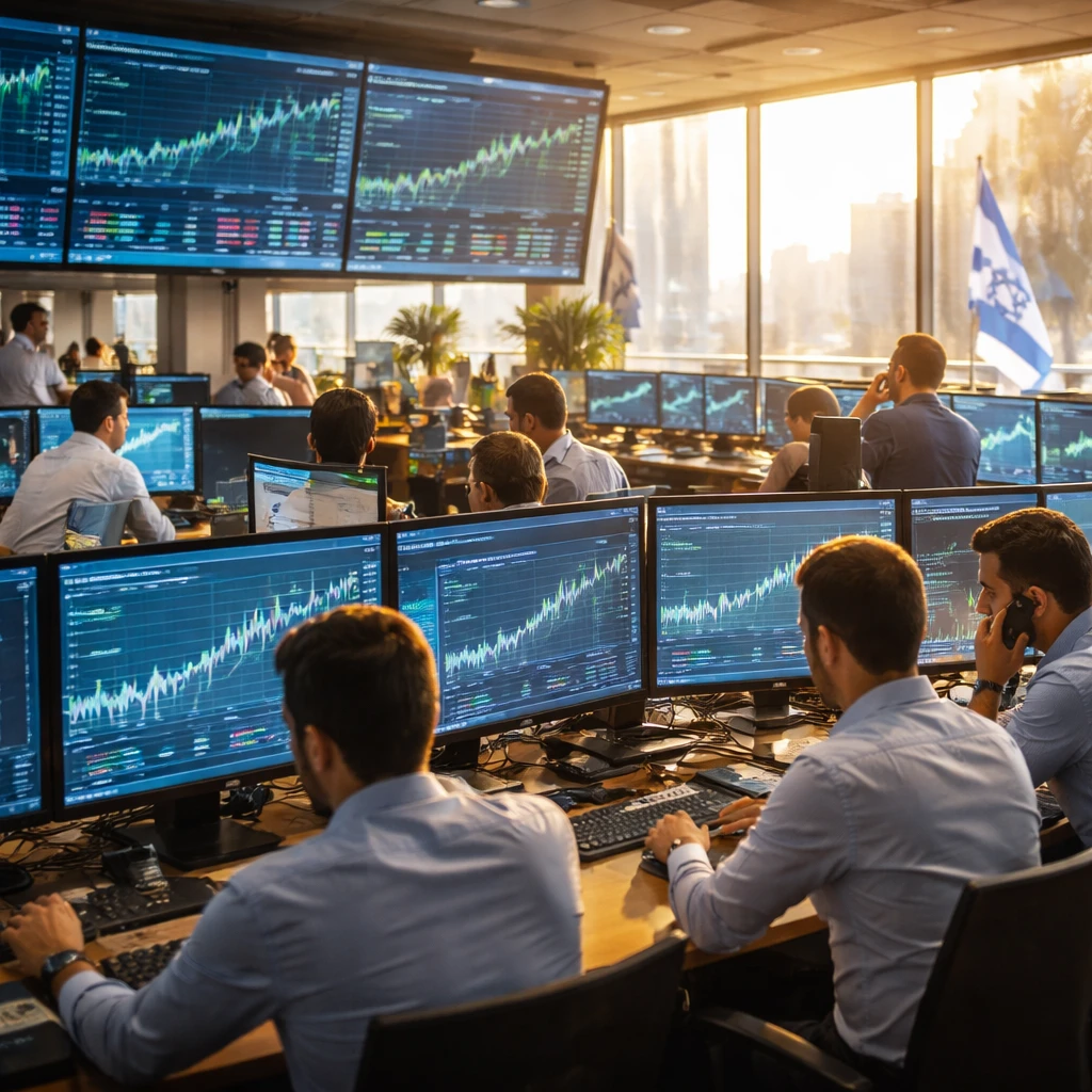 Tel Aviv stocks climb as financials and insurers lead gains; TA-35 up 1.90%