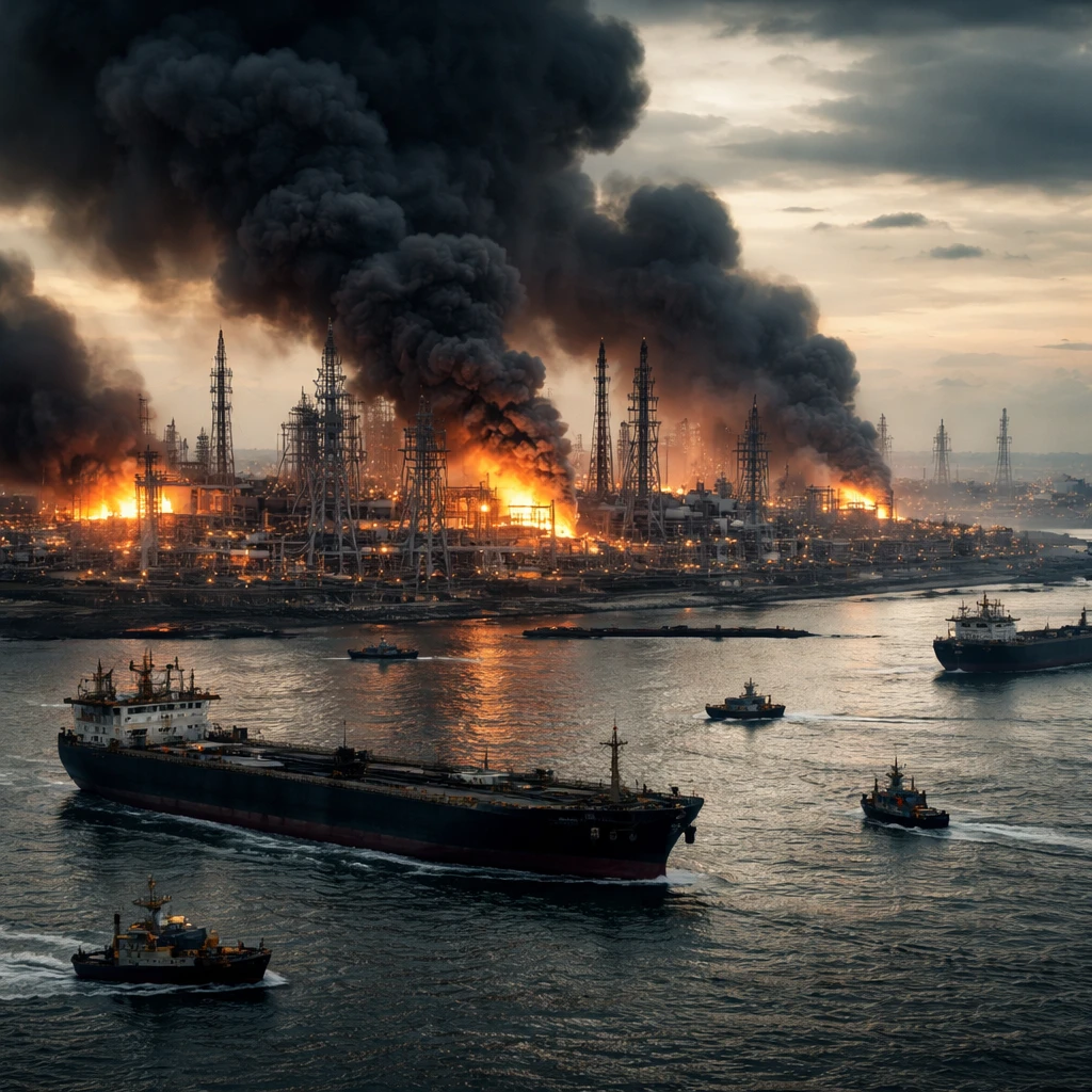 Oil jumps nearly 5% after Israeli strikes hit Iranian petrochemical site