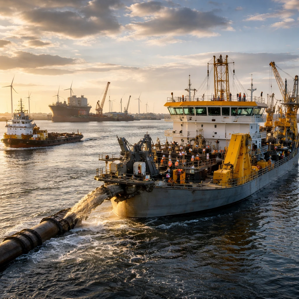 Boskalis posts record 2025 EBITDA but flags weaker 2026 outlook