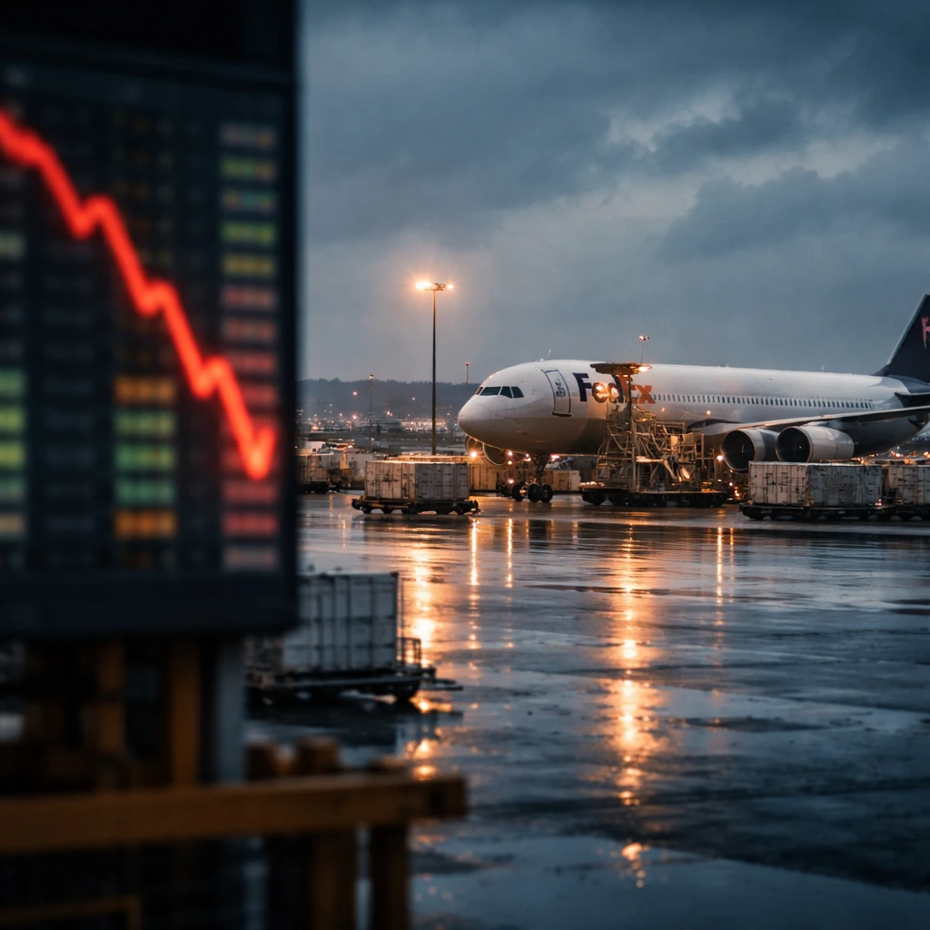 FedEx Shares Drop on Weak 2026 Guidance, Cost Pressures and Pilot Contract Hit