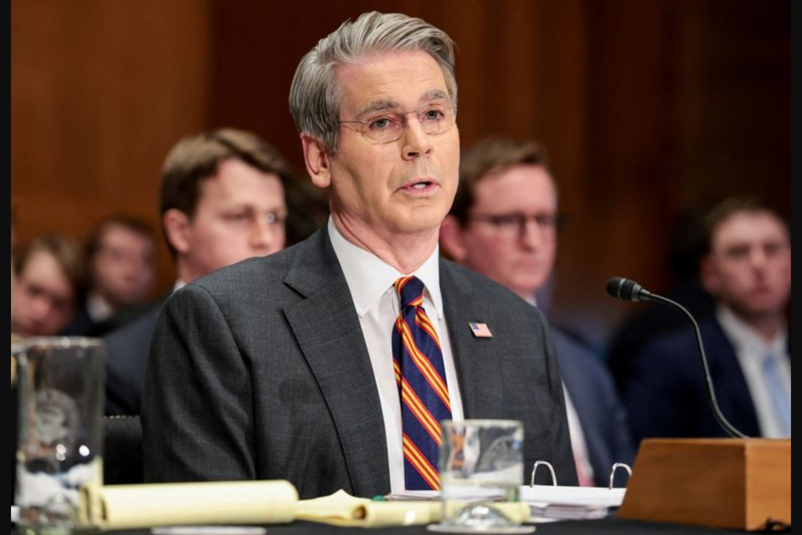 U.S. Treasury's Bessent Says Fed Likely to Move Slowly on Balance Sheet Decisions